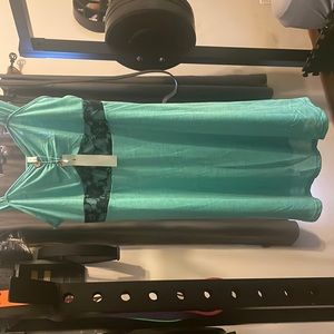 Dressfo teal and lace dress XXL